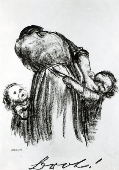 Bread!, 1924 by Käthe Kollwitz